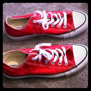 Red Chuck Taylor All Star Low Top